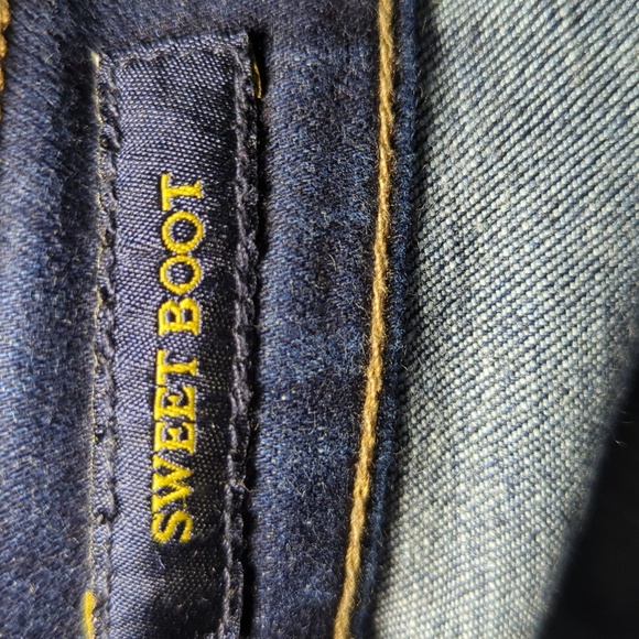Lucky Brand Sweet Boot Jeans Bootcut Low Rise Dark Wash Women's Size 4 / 27 - Picture 6 of 7